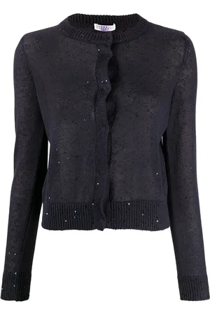 Brunello Cucinelli Strikket cardigan med pailletter