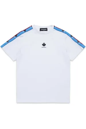 Dsquared2 T-shirt med ahornbladstryk