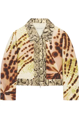 DRIES VAN NOTEN Udsmykket jakke