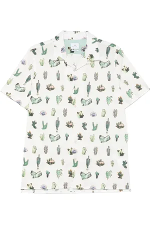 Paul Smith Skjorte med Prickly Pear-tryk