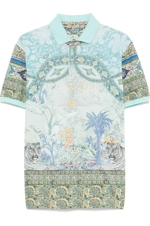 Etro Polo med grafisk tryk
