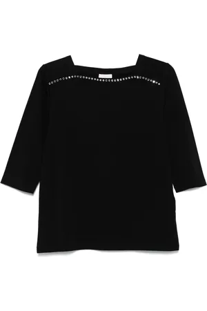 Liu Jo T-shirt med rhinstenudsmykning