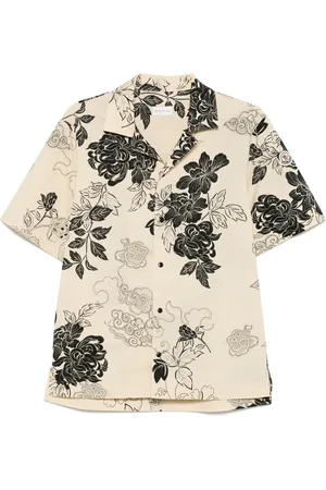 Moncler Blomstret skjorte