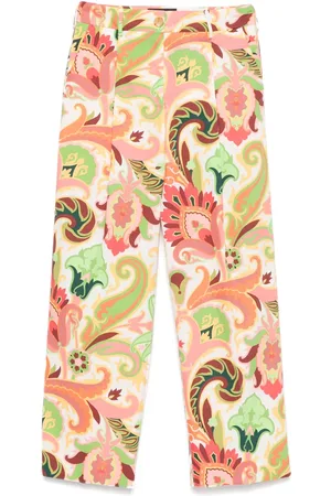 Etro Paisley-mønstrede bukser
