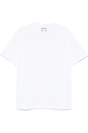 WOOYOUNGMI T-shirt med perlemor-logo