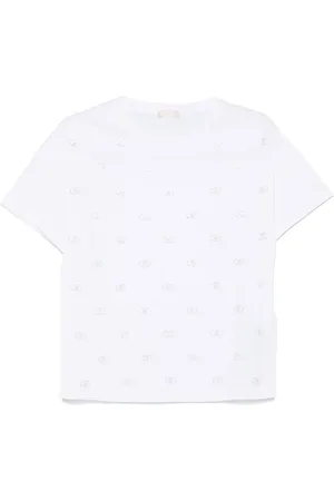 Liu Jo T-shirt med rhinsten-logo