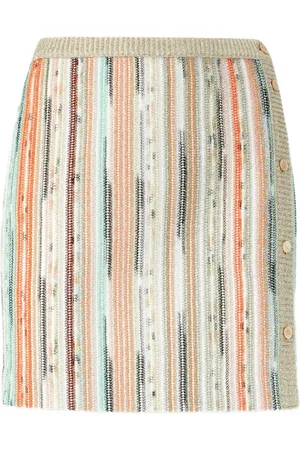 Missoni Kort stribet nederdel