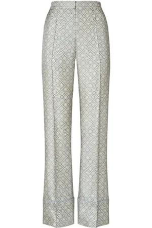 Tory Burch Silkebukser med T-monogramtryk