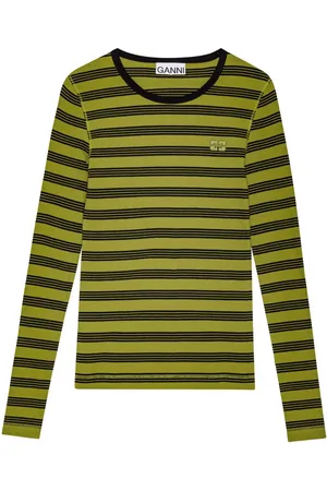 Ganni Stribet T-shirt