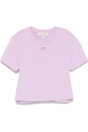 Twin-Set T-shirt med logoplade
