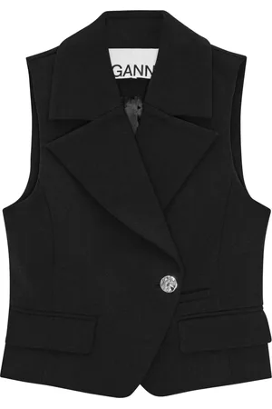 Ganni Dobbeltradet vest