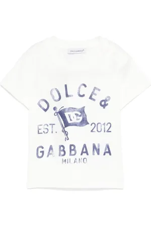 Dolce & Gabbana T-shirt i jersey med logotryk