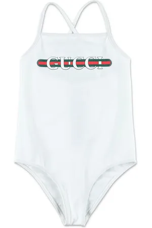Gucci Badedragt med Web-tryk