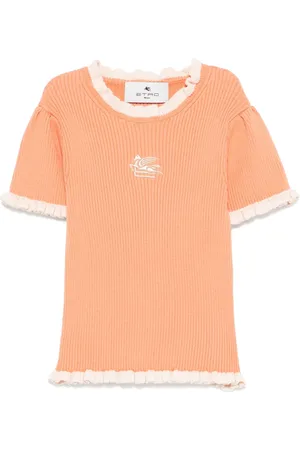 Etro Ribstrikket T-shirt