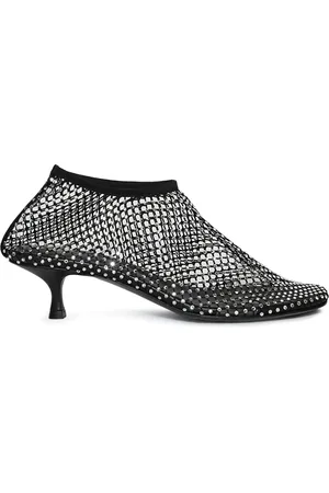 CHRISTOPHER ESBER 45 mm Minette pumps med krystaludsmykning og mikrohæl