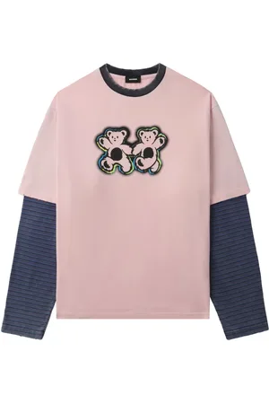 We11 Done T-shirt med grafisk tryk