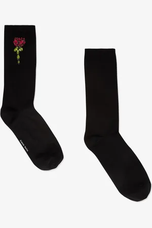 Simone Rocha Strømper med broderet rose