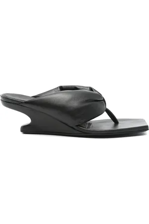 Rick Owens 45 mm Cantilever mules med tårem