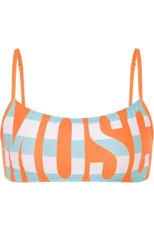 Moschino Bikinitop med logotryk