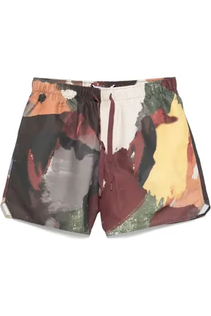 J.W.Anderson Badeshorts med abstrakt tryk