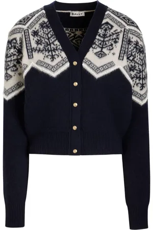 Bally Blomstret jacquard-kasket