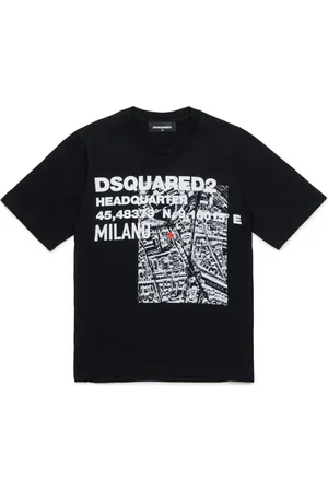 Dsquared2 T-shirt i bomuld med logotryk