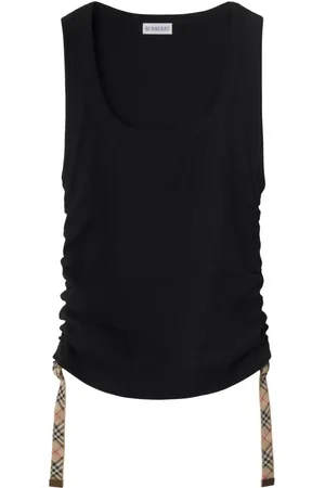Burberry Tanktop med ternet kant