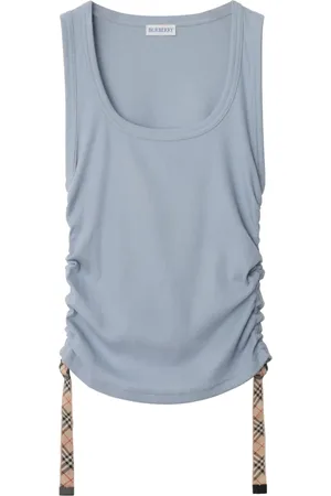 Burberry Tanktop med ternet kant