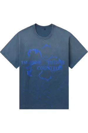 KHOKI T-shirt med blomstertryk