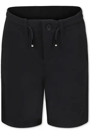 HUGO BOSS Shorts med snoretræk i taljen