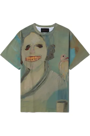 Simone Rocha T-shirt med grafisk tryk