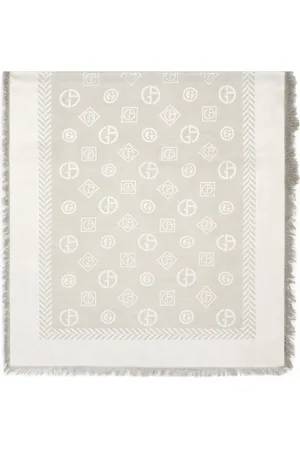 Giorgio Armani Tørklæde i jacquard