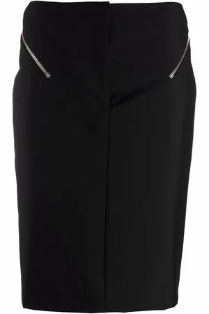 Givenchy Pencil-nederdel med udsmykket lynlås