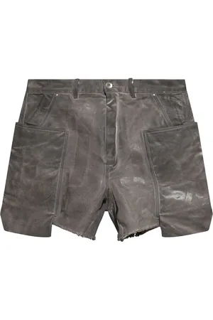 Rick Owens DRKSHDW-shorts med slitageeffekt