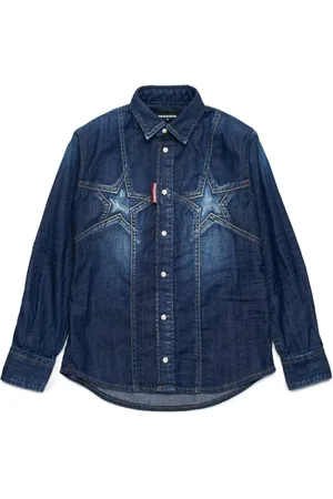 Dsquared2 Skjorte med applikeret stjerner