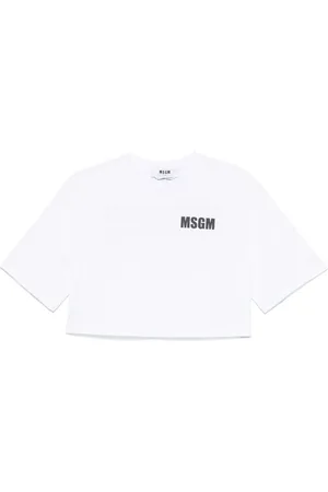 Msgm T-shirt med logotryk