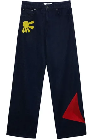 Msgm Jeans med broderi