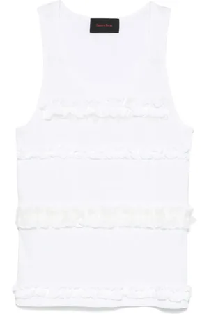Simone Rocha Tanktop med flæser