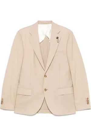 LARDINI Blazer med broche-detalje