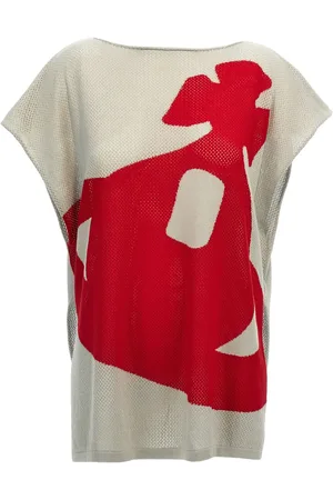 Vivienne Westwood Intarsiastrikket Pixel Orb strandtop