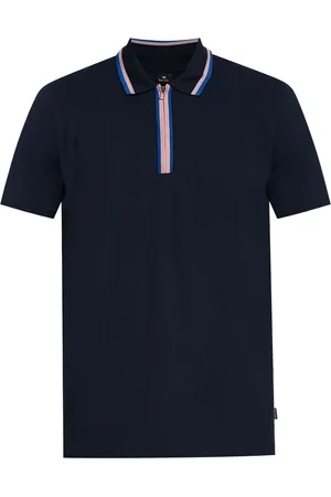 Paul Smith Polo med stribet kant