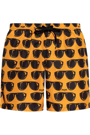 Moschino Badeshorts med brillemønster
