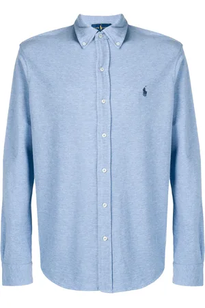 Ralph Lauren Skjorte med broderet logo og knapper