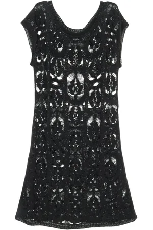 CHANEL Strikket kjole fra 1986-1988