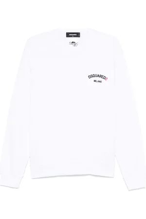 Dsquared2 Sweatshirt med gummi-logo