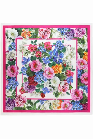 Dolce & Gabbana Tørklæde med blomstertryk