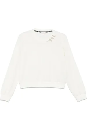 Liu Jo Sweatshirt med krystaludsmykning
