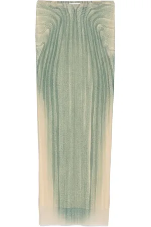 Jean Paul Gaultier Lang Spiral nederdel