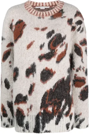 Stella McCartney Trøje i jacquard med hest-motiv