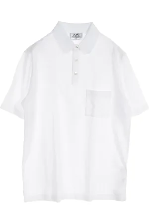 Hermès Broderet H polo i bomuld fra 2020